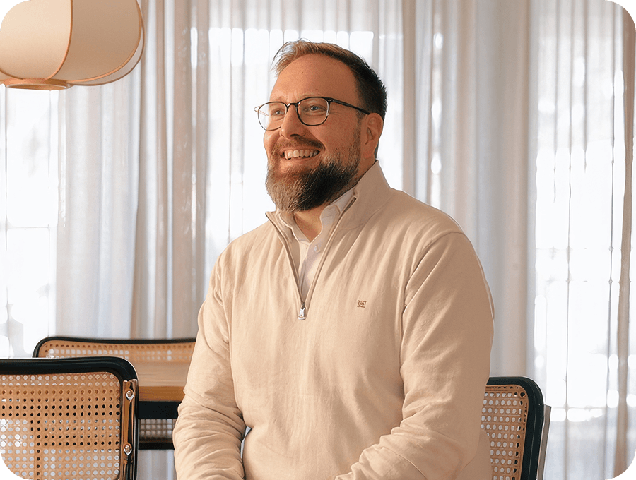 Person smiling post care